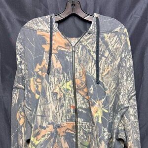 Vintage 90’s RedHead Camouflage Zip-Up Hoodie, Size XXL
